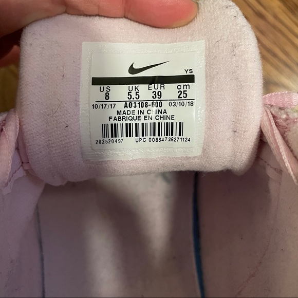 Nike M2K Tekno Dad sneaker pink size 8 - Picture 5 of 5